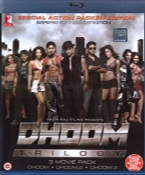 Dhoom Trilogy Blu Ray Combo Pack